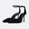 Mesh High-Heel Shoes
