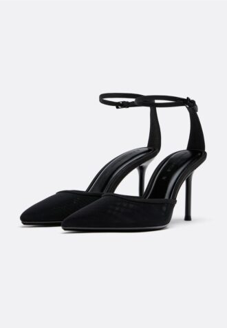 Mesh High-Heel Shoes