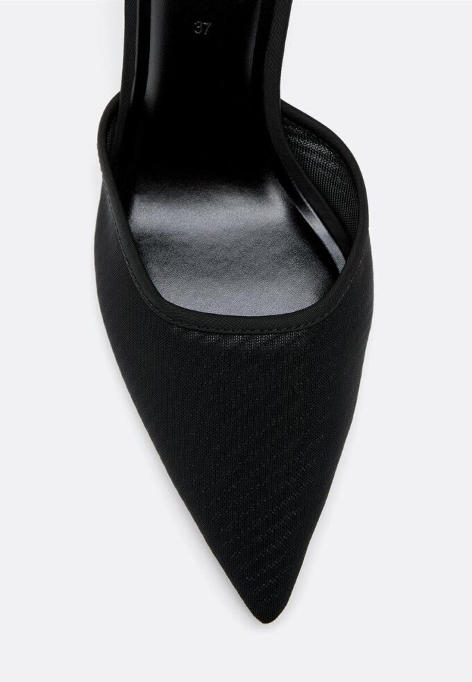 Mesh High-Heel Shoes
