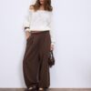 Mesh Knit Boat Neck Jumper Mesh Knit Boat Neck Jumper