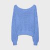 Mesh Knit Boat Neck Jumper Mesh Knit Boat Neck Jumper
