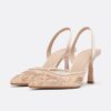 Mesh Rhinestone Heeled Shoes Mesh Rhinestone Heeled Shoes