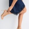Mesh Stiletto Heel Sandals Mesh Stiletto Heel Sandals
