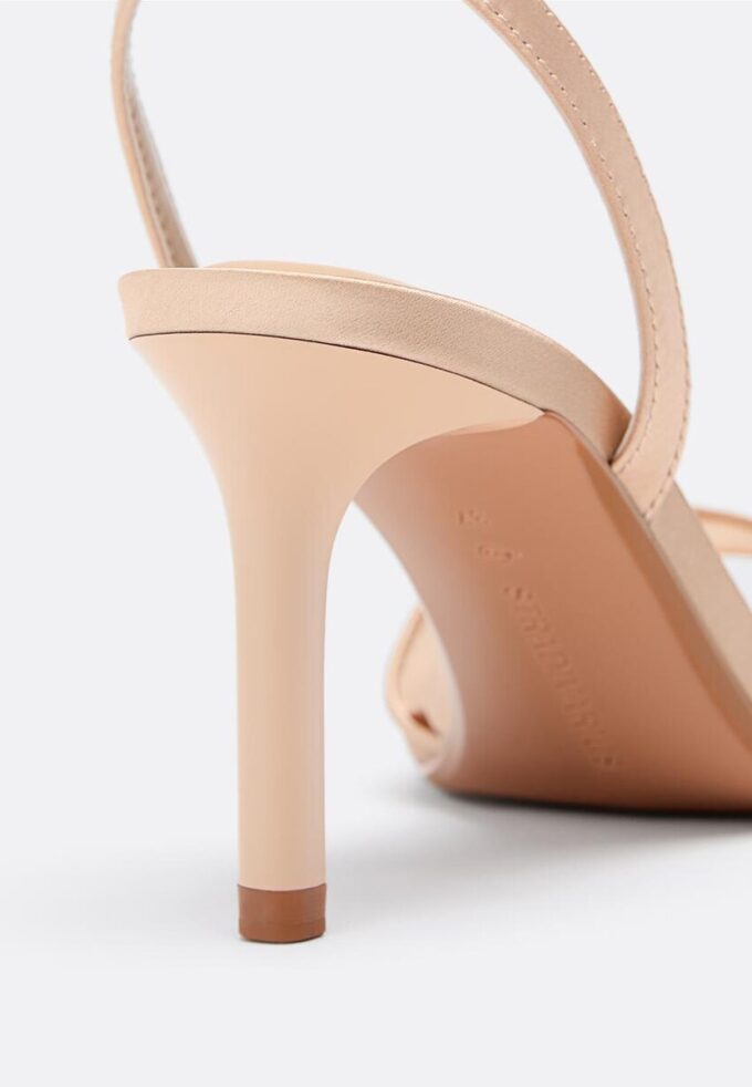 Mesh Stiletto Heel Sandals Mesh Stiletto Heel Sandals