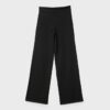 Mesh Trousers with Fold-Over Waist Mesh Trousers with Fold-Over Waist