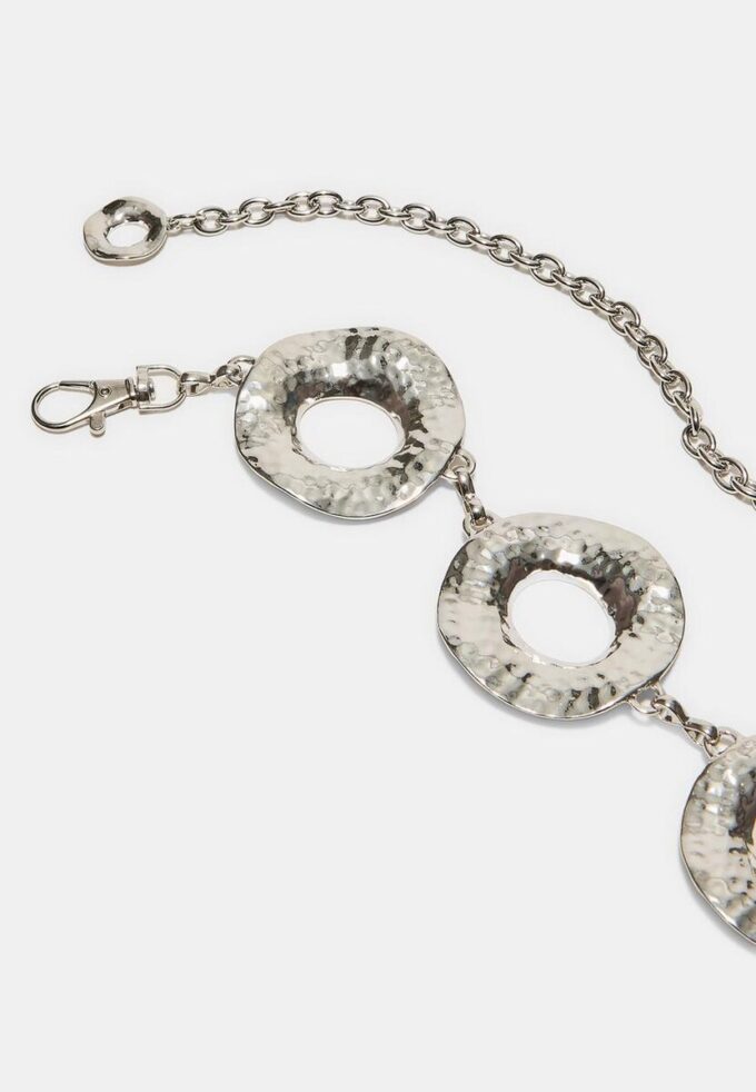 Metal Belt with Round Plates