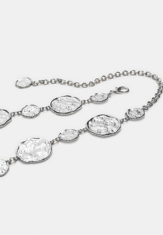 Metal Belt with Round Plates