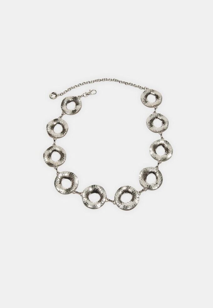 Metal Belt with Round Plates