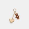 Metallic Bear Charm