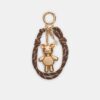 Metallic Bear Charm