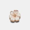 Metallic Flower Hair Clip