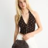 Metallic Thread Crochet Bucket Bag Metallic Thread Crochet Bucket Bag