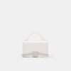 Mini Rigid Crossbody Bag with Coconut Effect