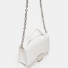 Mini Rigid Crossbody Bag with Coconut Effect