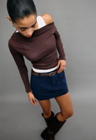 Mini Skort with Belt