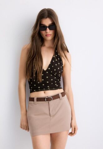 Mini Skort with Belt