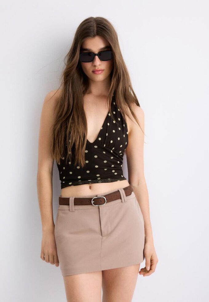 Mini Skort with Belt