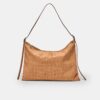 Mini Soft Touch Shoulder Bag with Zips