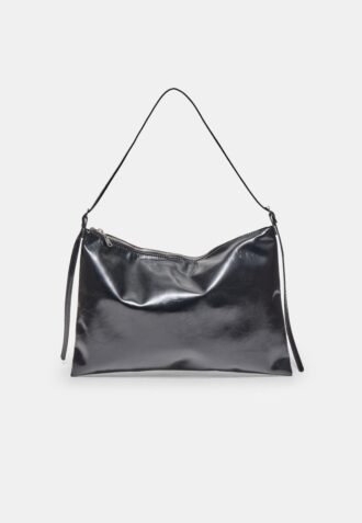 Mini Soft-Touch Shoulder Bag with Zips