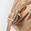Mini Soft-Touch Shoulder Bag with Zips