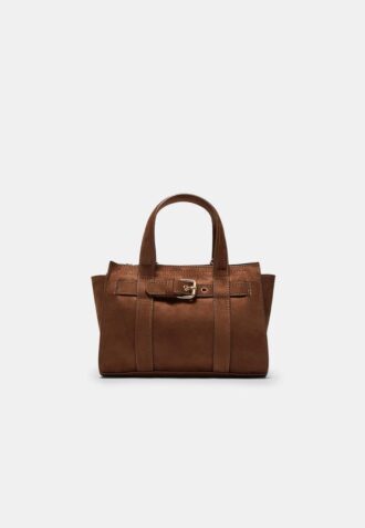Mini Tote Bag with Buckle