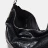 Mock Croc Hobo Shoulder Bag