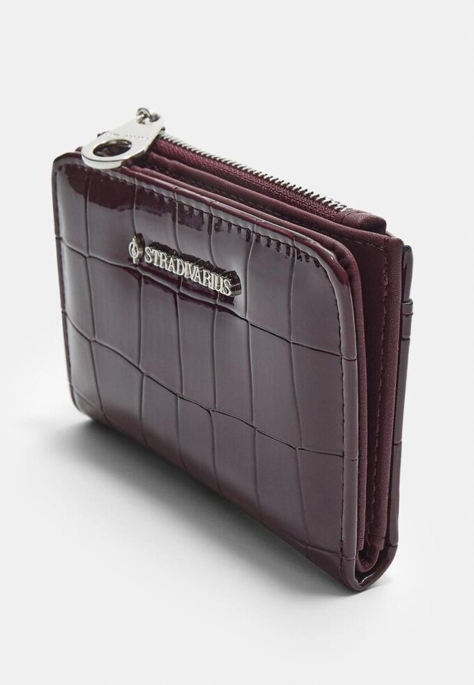 Mock Croc Purse Wallet