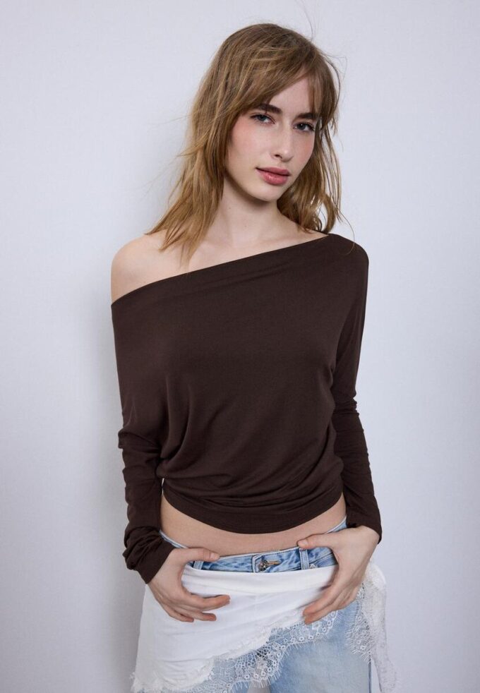 Modal Asymmetric T-Shirt
