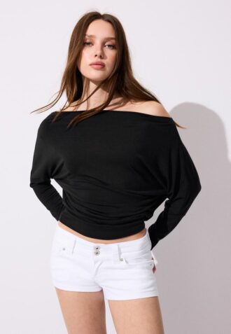 Modal Asymmetric T-Shirt Modal Asymmetric T-Shirt