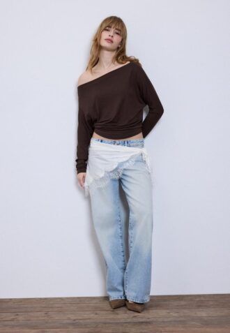 Modal Asymmetric T-Shirt Modal Asymmetric T-Shirt