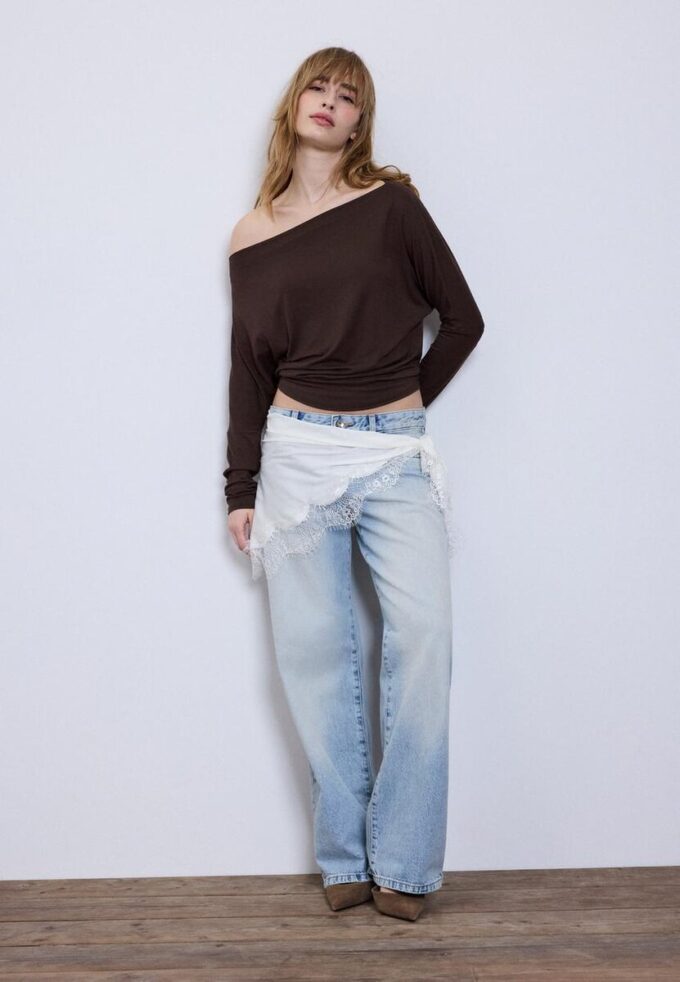 Modal Asymmetric T-Shirt