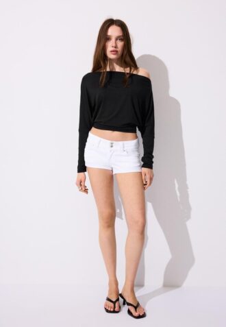 Modal Asymmetric T-Shirt Modal Asymmetric T-Shirt