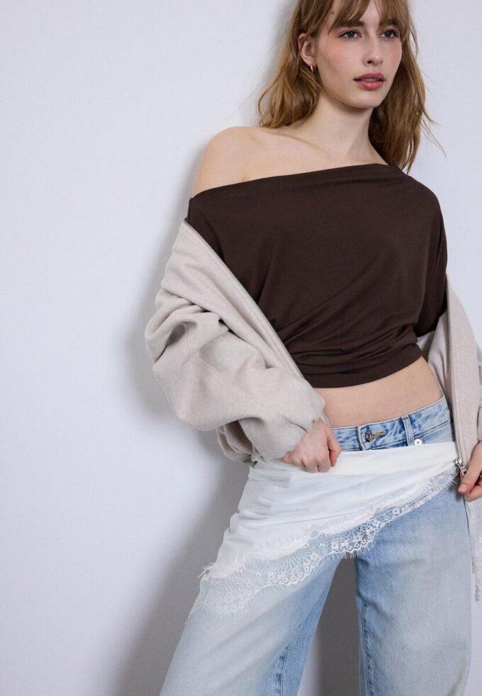 Modal Asymmetric T-Shirt