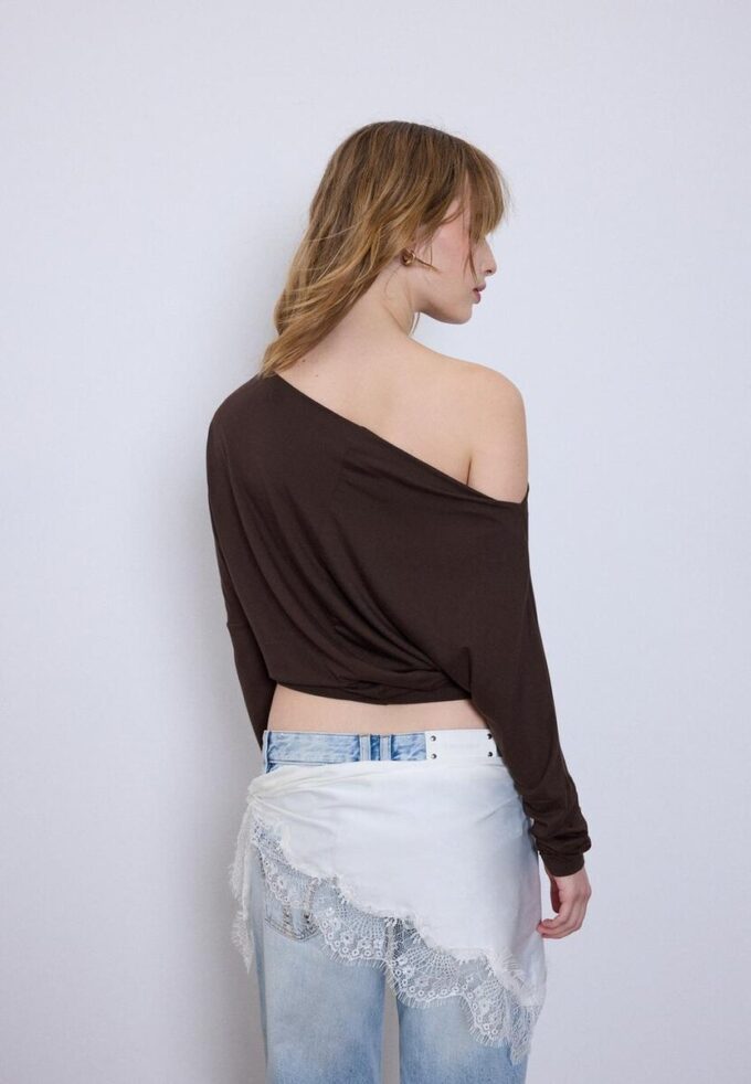 Modal Asymmetric T-Shirt