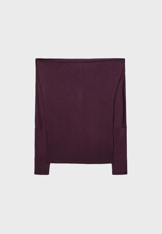 Modal Asymmetric T-Shirt