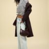 Moon Shoulder Bag with Chain