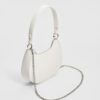 Moon Shoulder Bag with Chain
