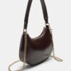Moon Shoulder Bag with Chain