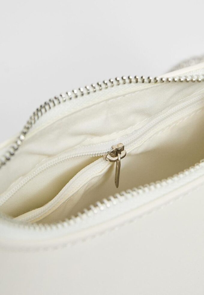 Moon Shoulder Bag with Chain