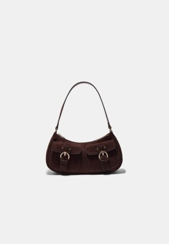 Moon Shoulder Bag with Pockets Moon Shoulder Bag with Pockets