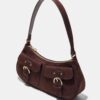 Moon Shoulder Bag with Pockets
