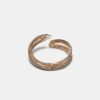 Multi Metallic Thread Rigid Bracelet