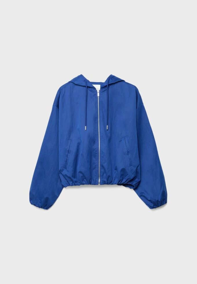 Nylon Hooded Jacket