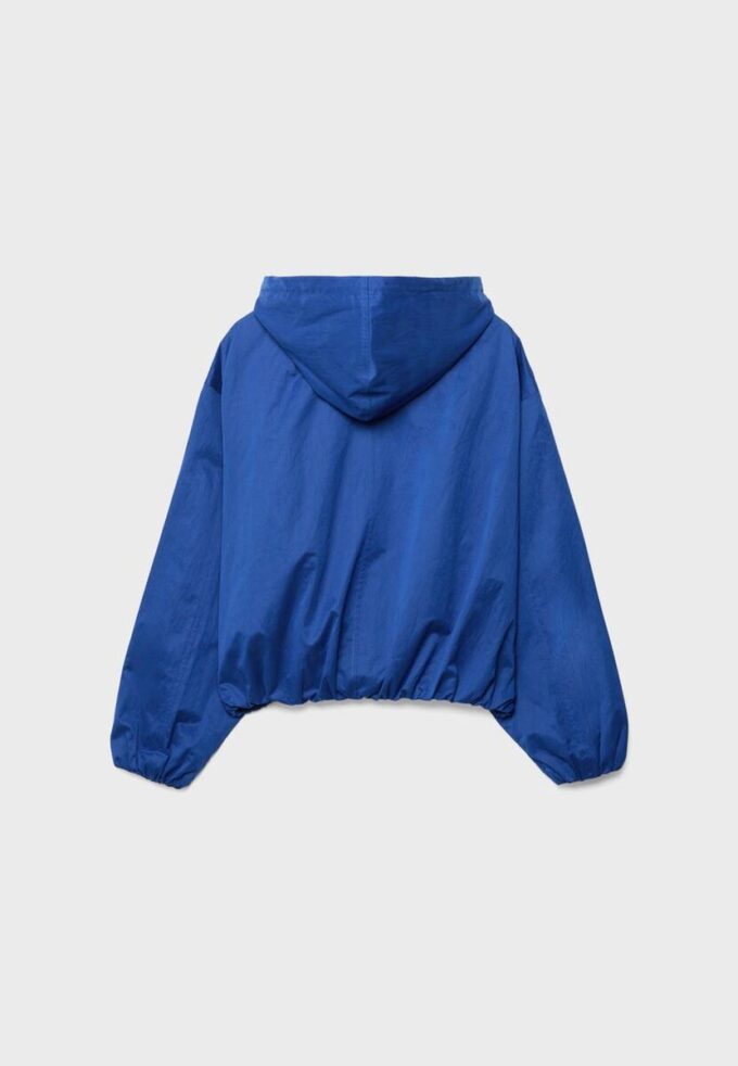 Nylon Hooded Jacket