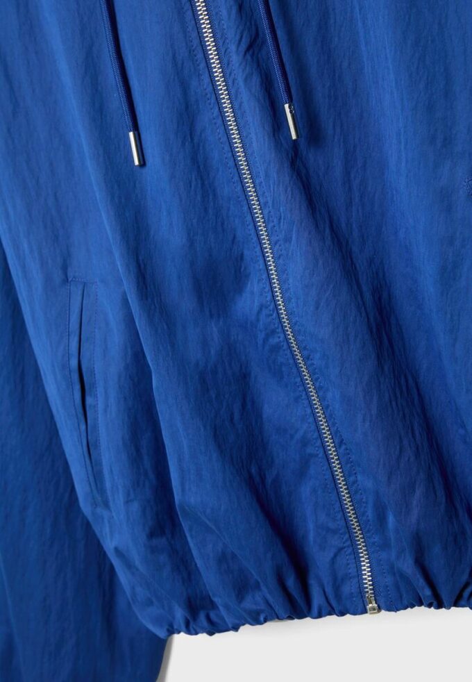 Nylon Hooded Jacket