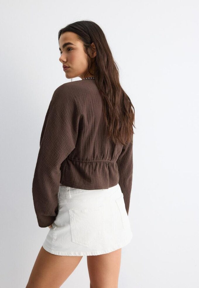 Open Studded Shirt