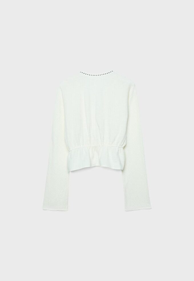 Open Studded Shirt Open Studded Shirt