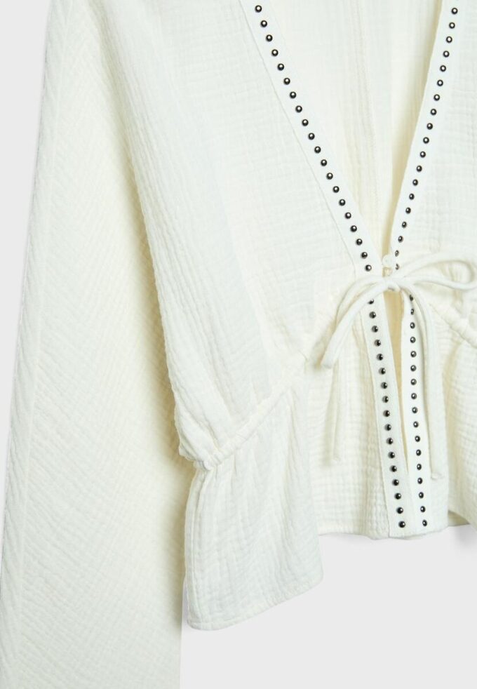 Open Studded Shirt Open Studded Shirt