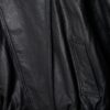 Oversize 100% Leather Flap Jacket