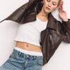 Oversize 100% Leather Trench Coat Oversize 100% Leather Trench Coat
